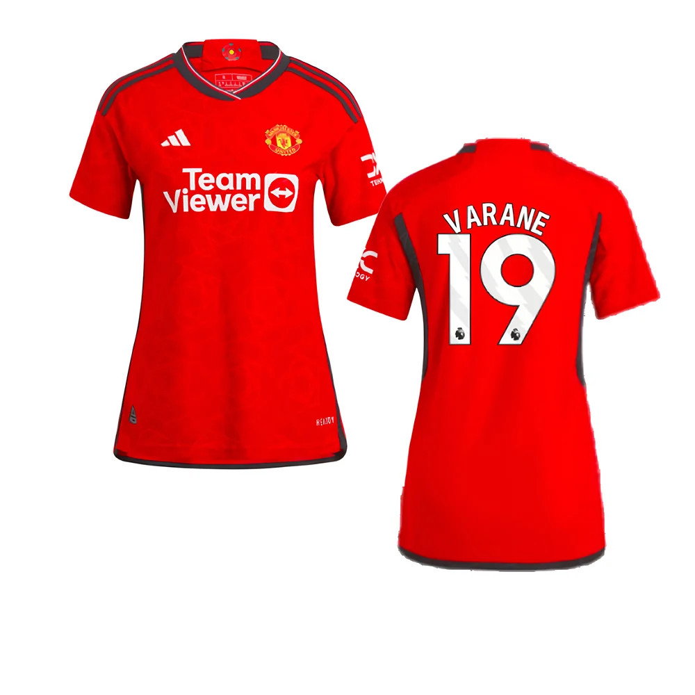 2023-2024 Man Utd Authentic Home Shirt (Ladies) (Varane 19)_0