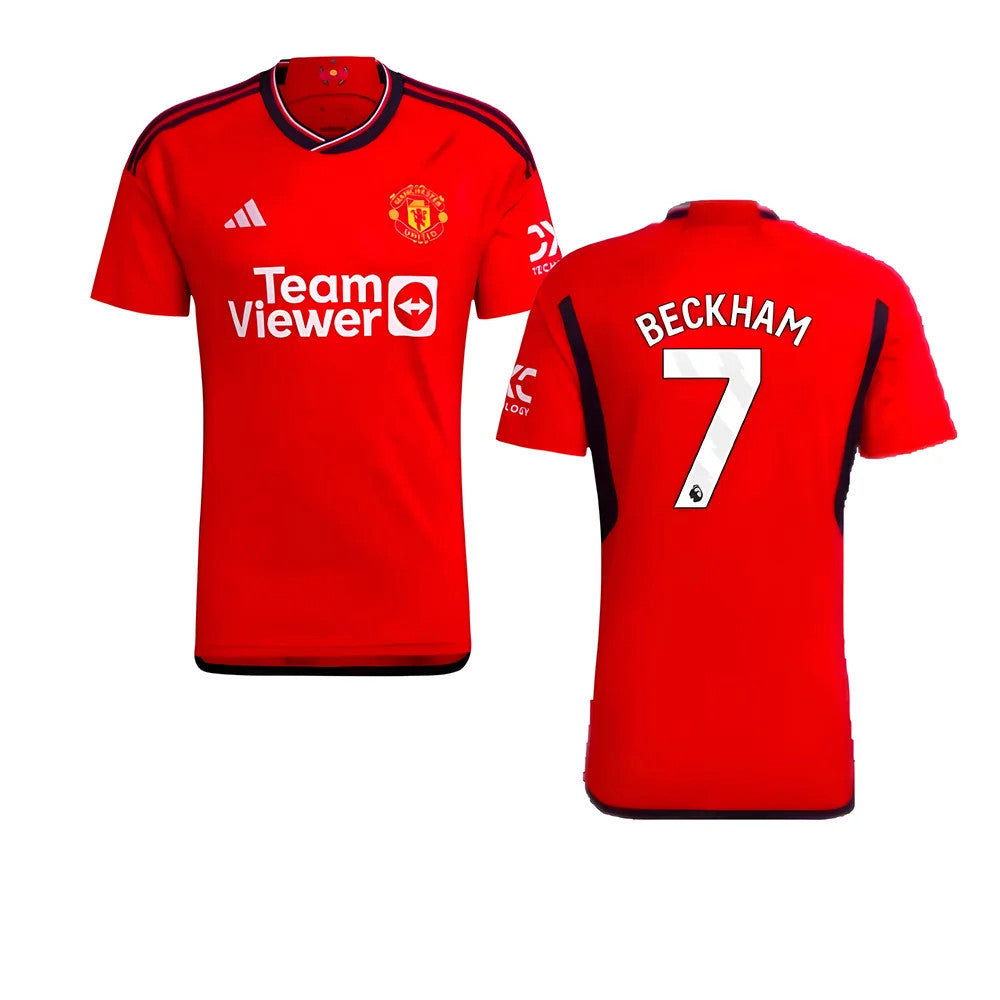 2023-2024 Man Utd Home Shirt (Beckham 7)_0