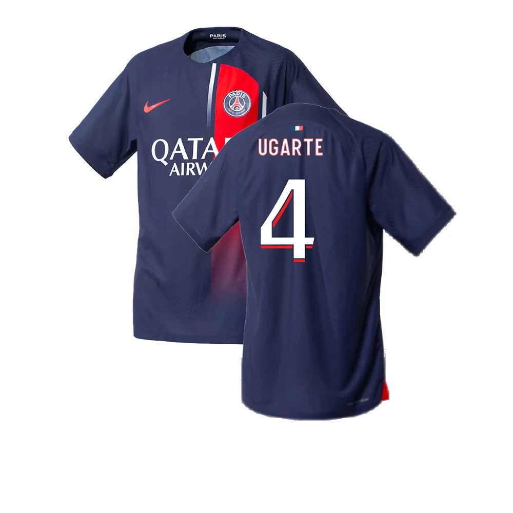 2023-2024 PSG Home Match Authentic Shirt (Ugarte 4)_0