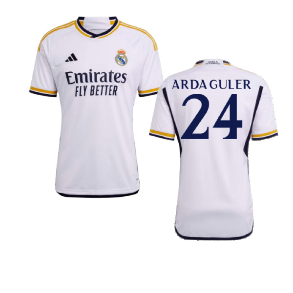 2023-2024 Real Madrid Home Shirt (Arda Guler 24)_0