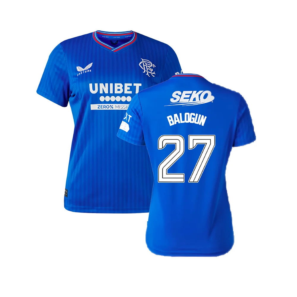 2023-2024 Rangers Home Shirt (Ladies) (Balogun 27)_0