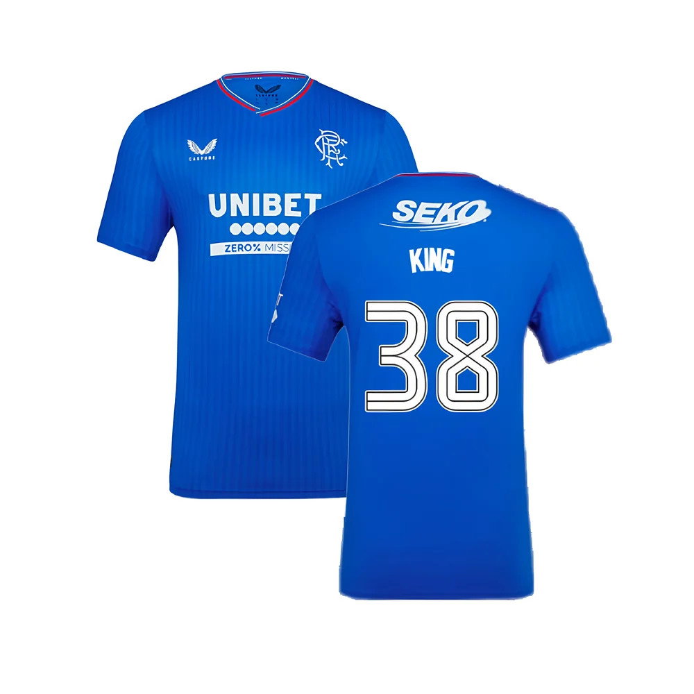 2023-2024 Rangers Pro Authentic Home Shirt (King 38)_0
