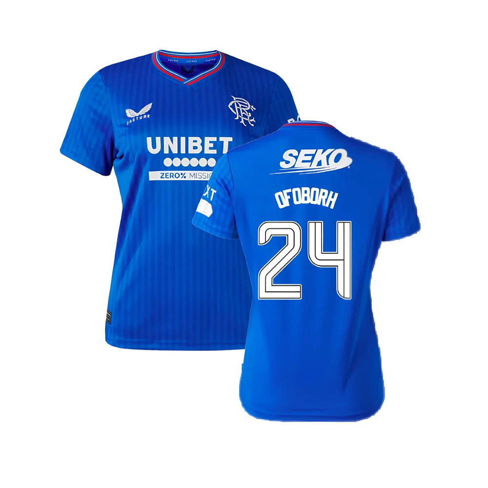2023-2024 Rangers Home Shirt (Ladies) (Ofoborh 24)_0