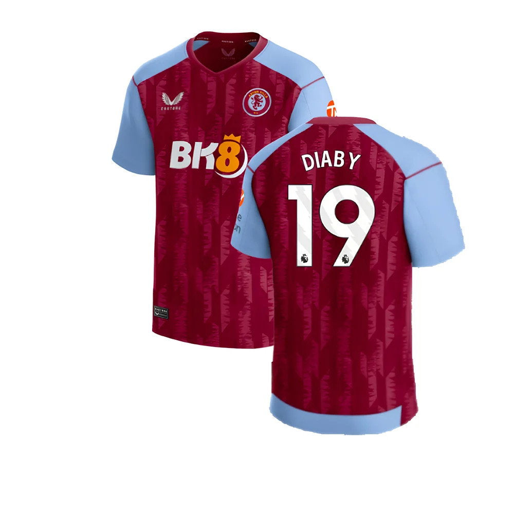 2023-2024 Aston Villa Home Shirt (Diaby 19)_0