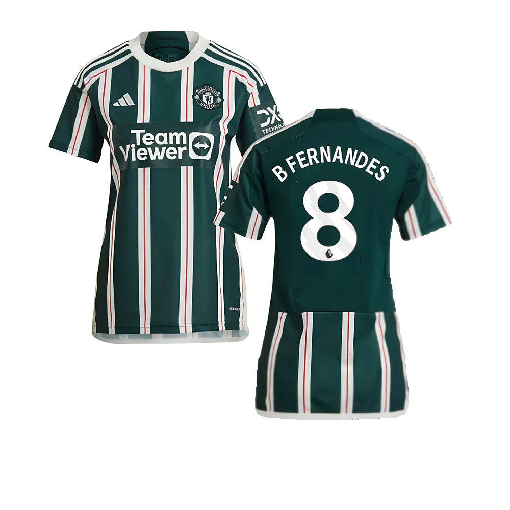 2023-2024 Man Utd Away Shirt (Ladies) (B Fernandes 8)_0