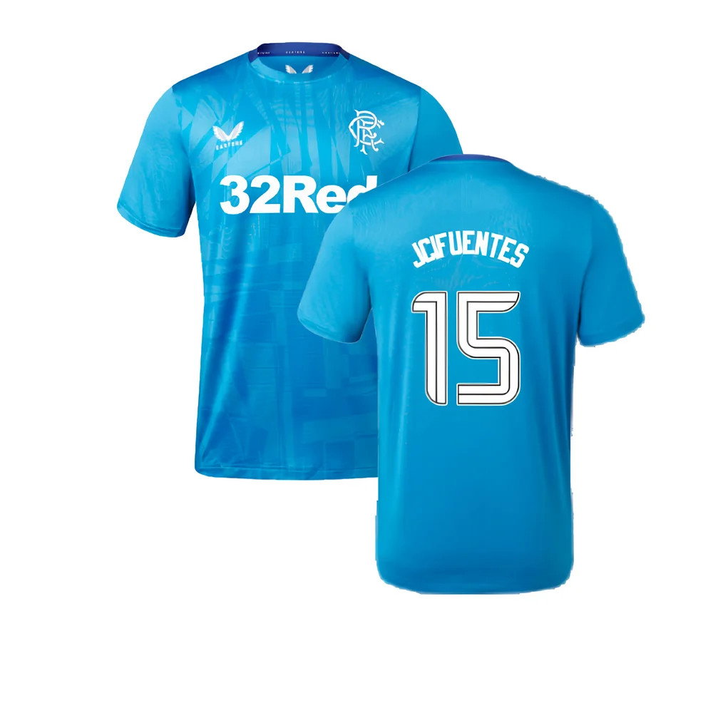 2023-2024 Rangers Players Training Tee (Deep Water) (J Cifuentes 15)_0