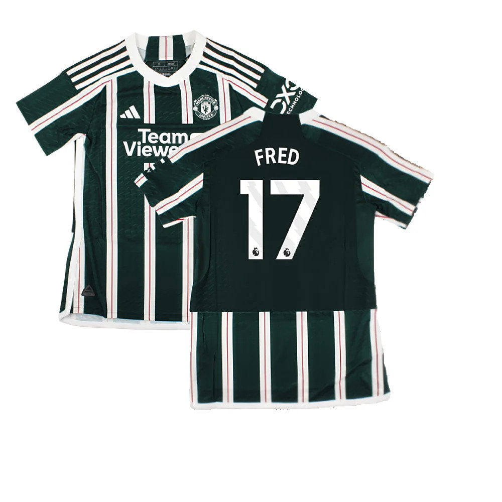 2023-2024 Man Utd Authentic Away Shirt (Ladies) (Fred 17)_0