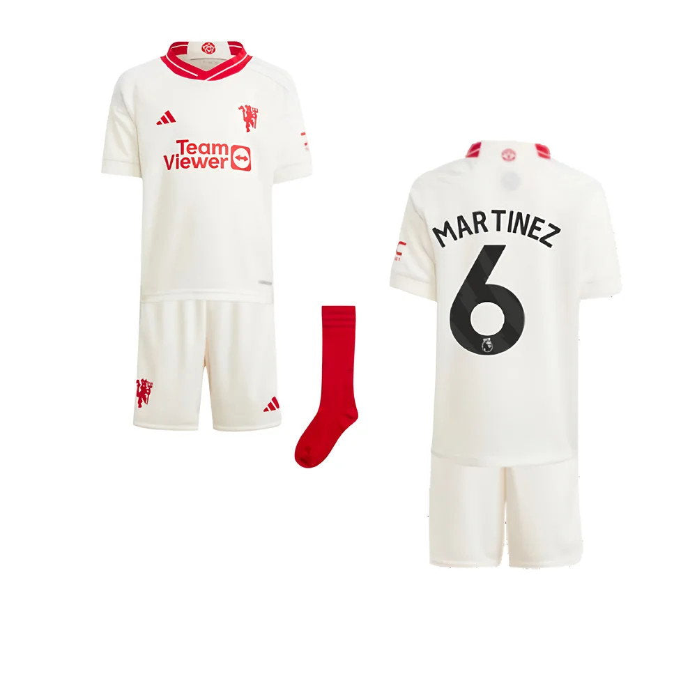 2023-2024 Man Utd Third Mini Kit (Martinez 6)_0