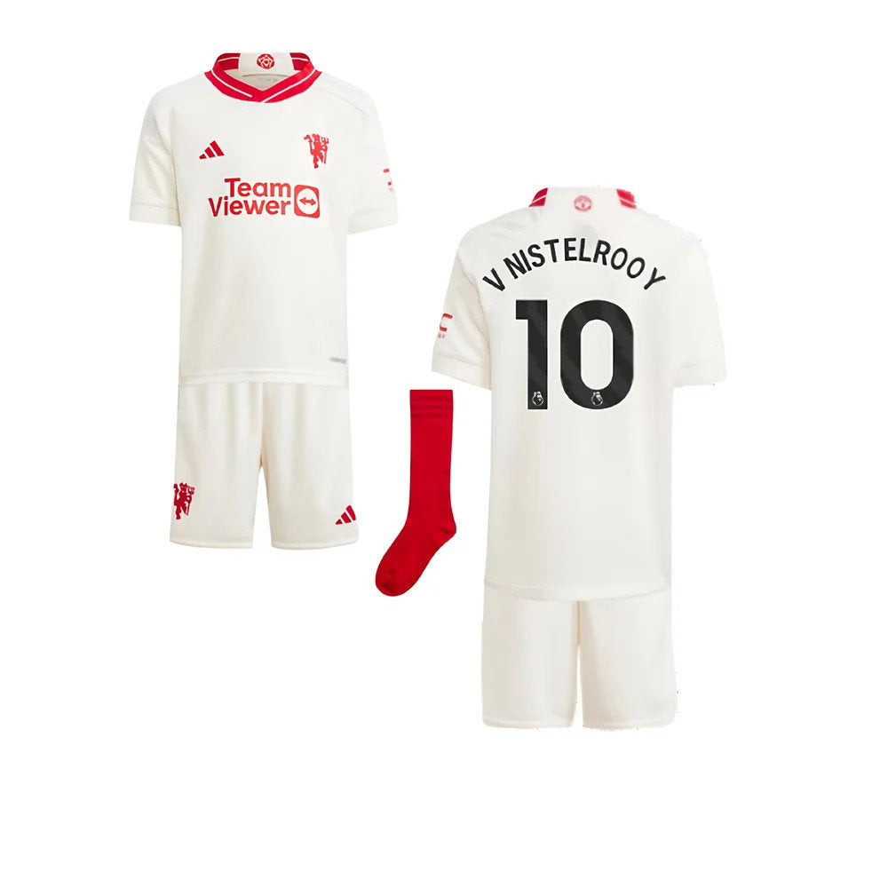 2023-2024 Man Utd Third Mini Kit (V Nistelrooy 10)_0