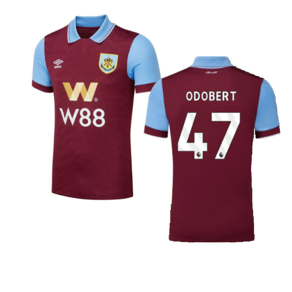 2023-2024 Burnley Home Shirt (Odobert 47)_0