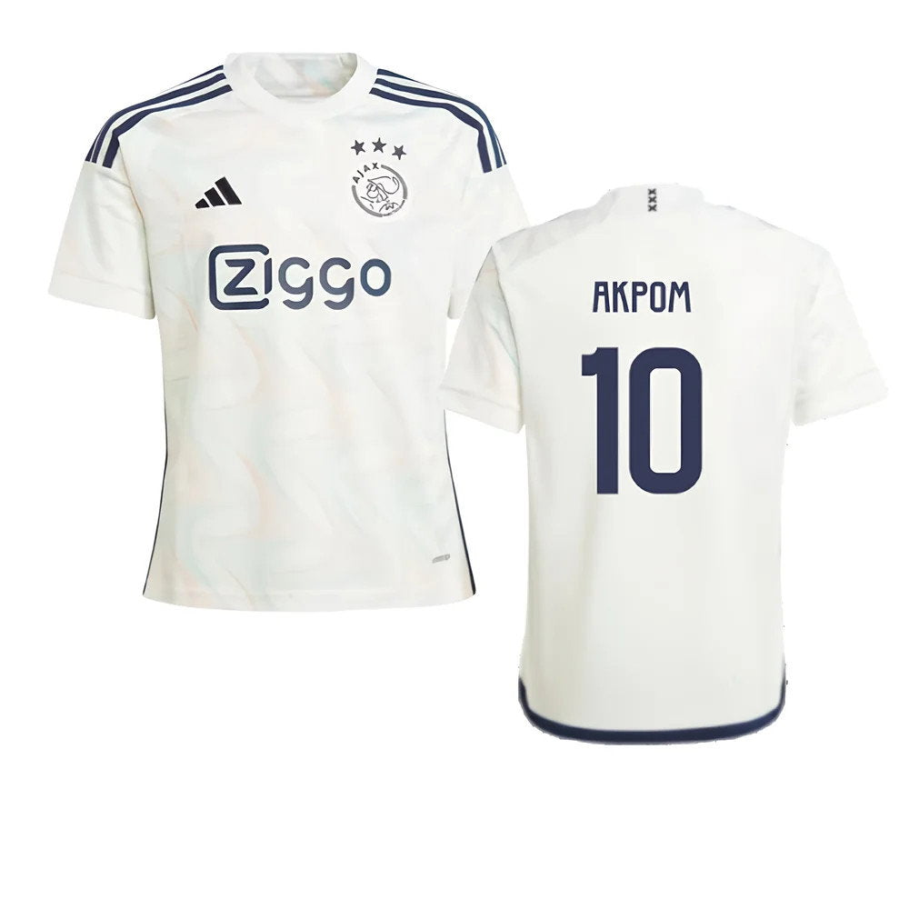 2023-2024 Ajax Away Shirt (Kids) (Akpom 10)_0