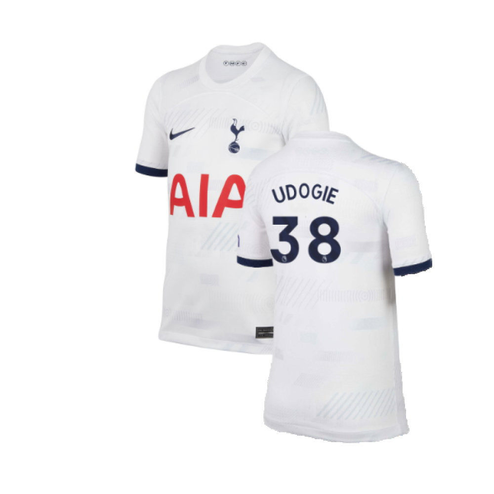 2023-2024 Tottenham Home Shirt (Kids) (Udogie 38)_0