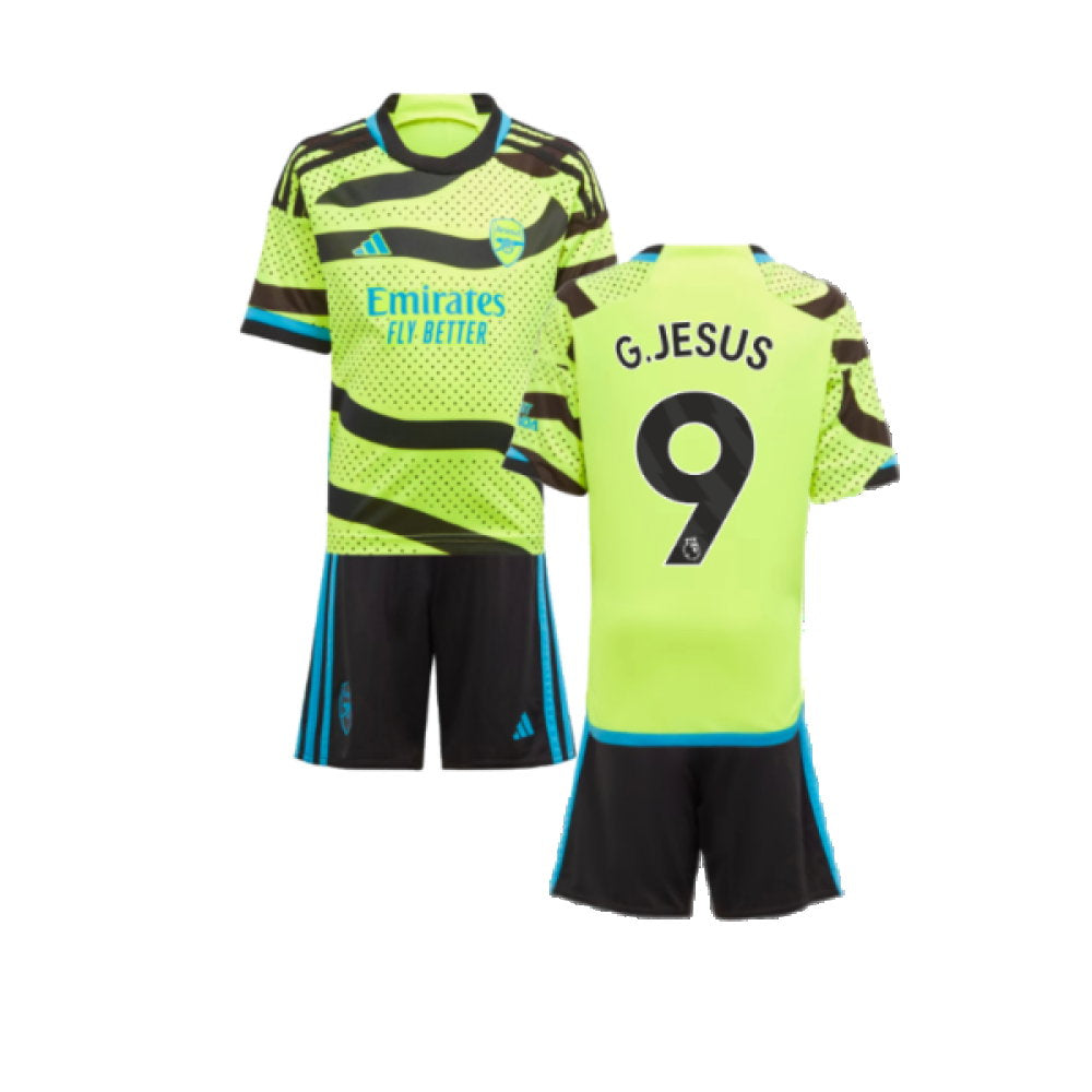 2023-2024 Arsenal Away Mini Kit (G.Jesus 9)_0
