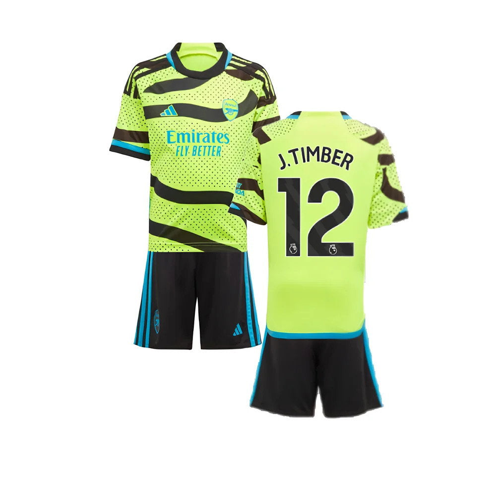 2023-2024 Arsenal Away Mini Kit (J.Timber 12)_0