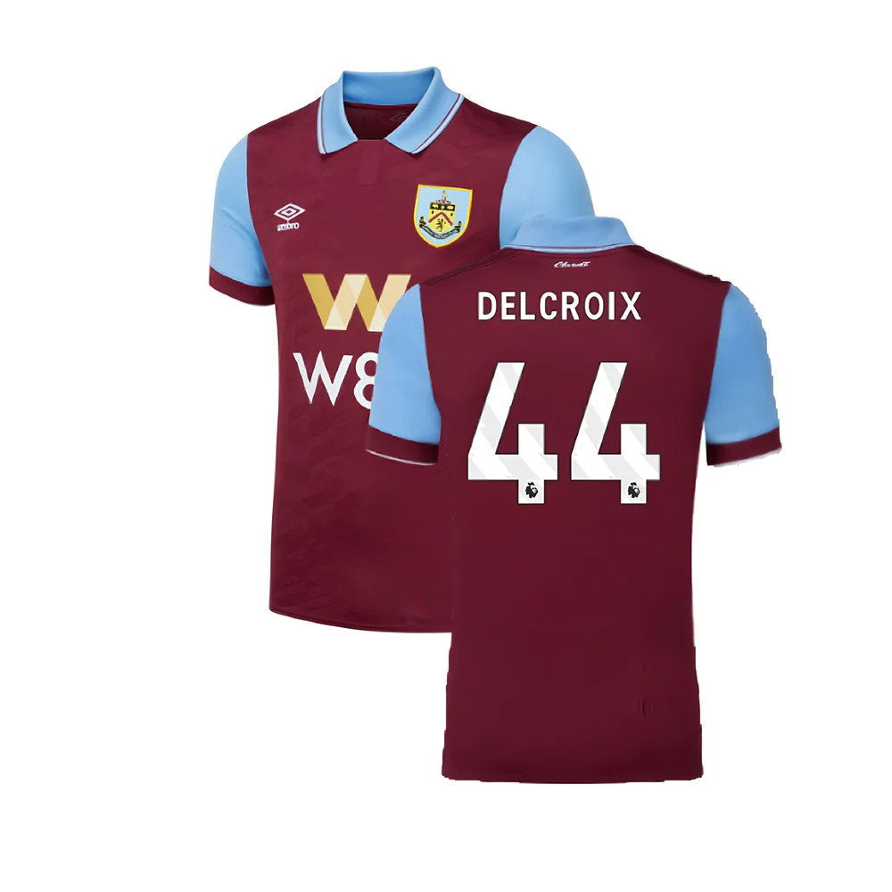 2023-2024 Burnley Home Shirt (Delcroix 44)_0