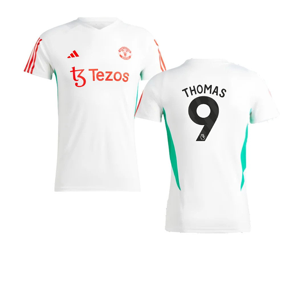 2023-2024 Man Utd Training Jersey (White) - Ladies (Thomas 9)_0