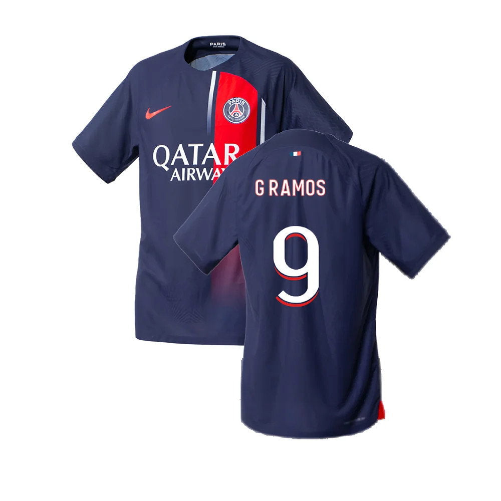 2023-2024 PSG Home Match Authentic Shirt (G Ramos 9)_0