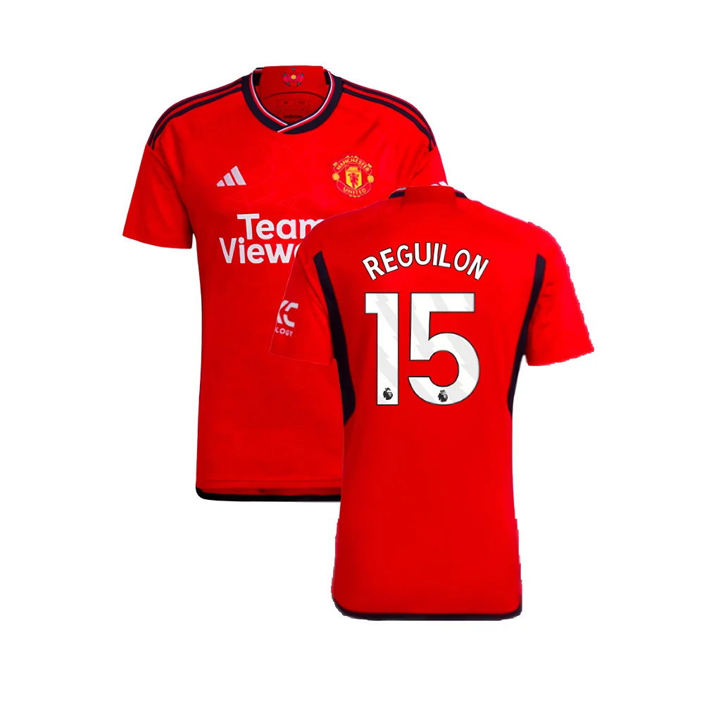 2023-2024 Man Utd Home Shirt (Reguilon 15)_0