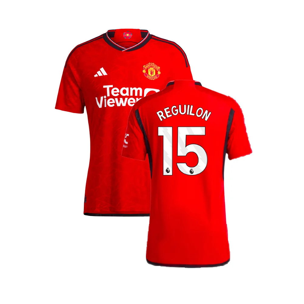 2023-2024 Man Utd Authentic Home Shirt (Reguilon 15)_0
