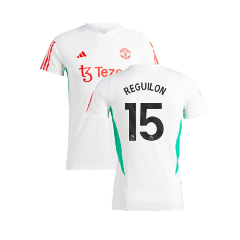 2023-2024 Man Utd Training Jersey (White) - Ladies (Reguilon 15)_0