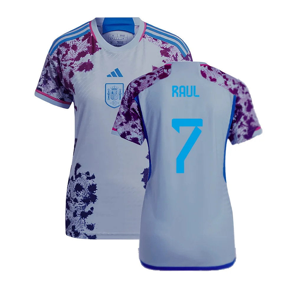 2023-2024 Spain Authentic Away Jersey - Ladies (Raul 7)_0