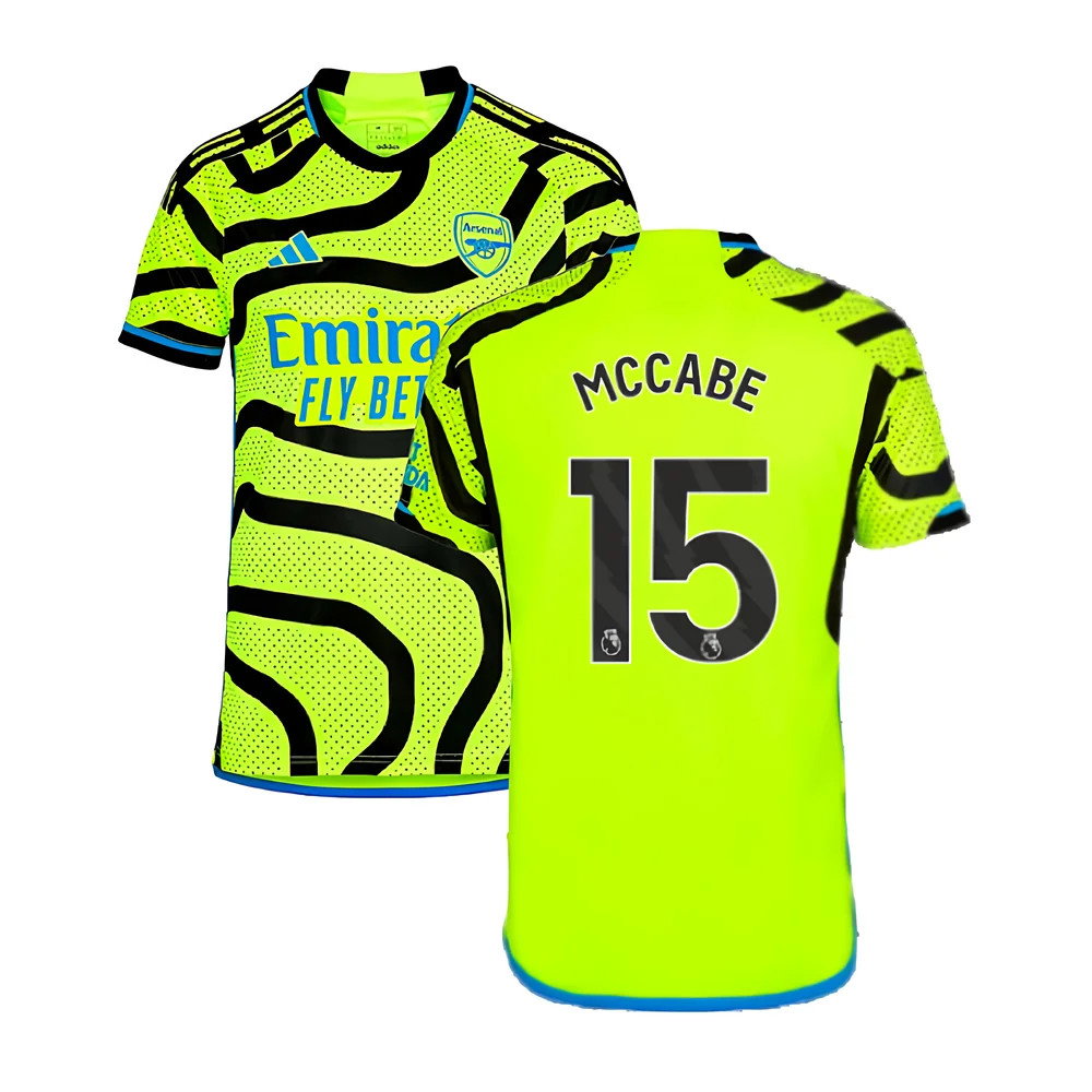 2023-2024 Arsenal Away Shirt (Kids) (McCabe 15)_0