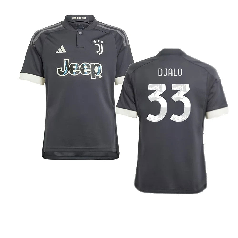 2023-2024 Juventus Third Shirt (Kids) (Djalo 33)_0