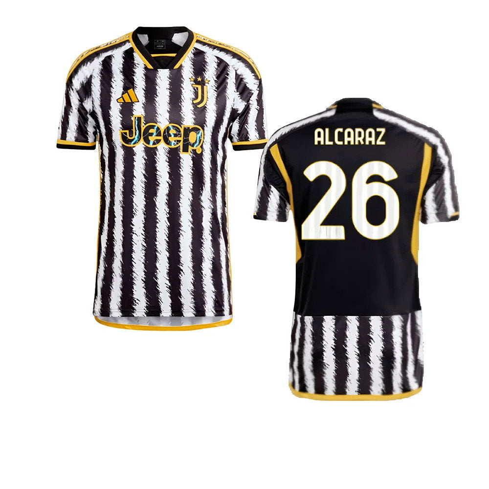 2023-2024 Juventus Home Shirt (Alcaraz 26)_0