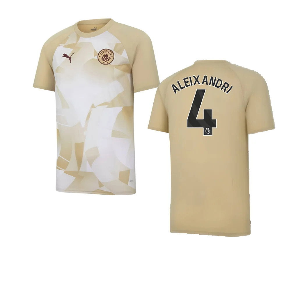 2023-2024 Man City Prematch SS Jersey (Granola) (Aleixandri 4)_0