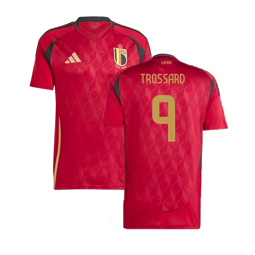 2024-2025 Belgium Home Shirt (Trossard 9)_0