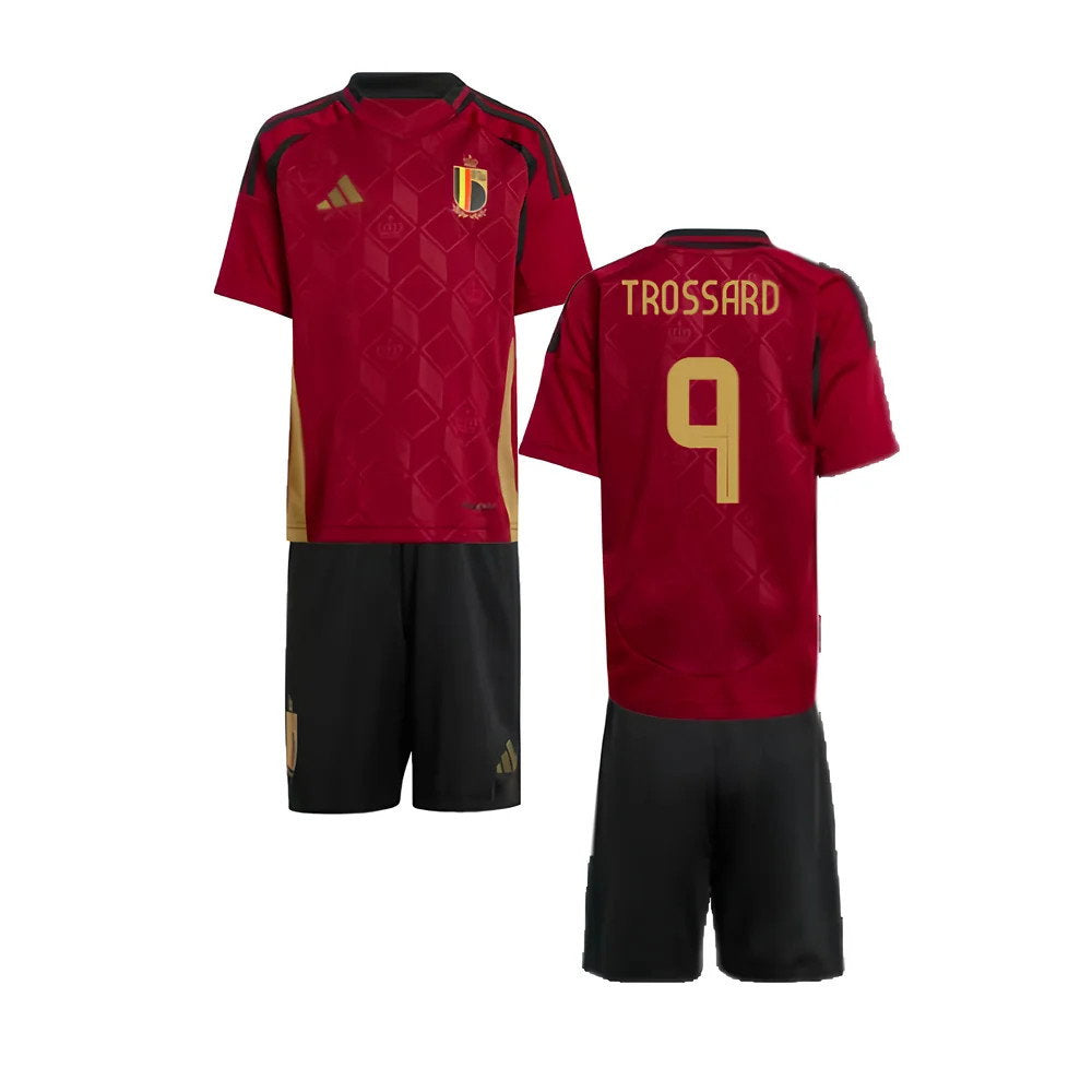 2024-2025 Belgium Home Mini Kit (Trossard 9)_0