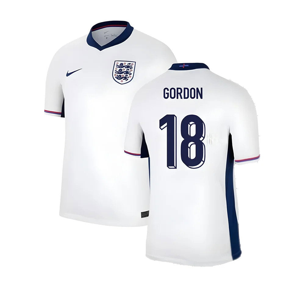 2024-2025 England Home Shirt (Gordon 18)_0