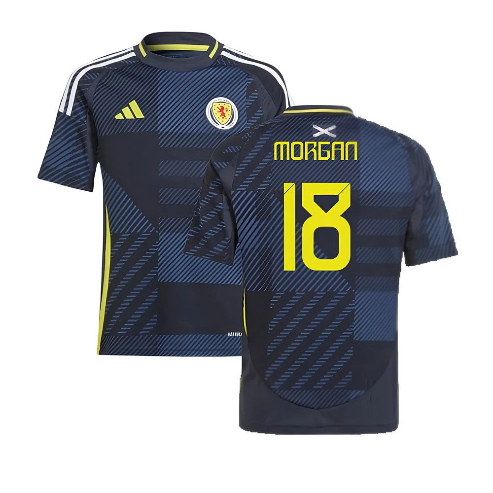 2024-2025 Scotland Home Shirt (Kids) (Morgan 18)_0