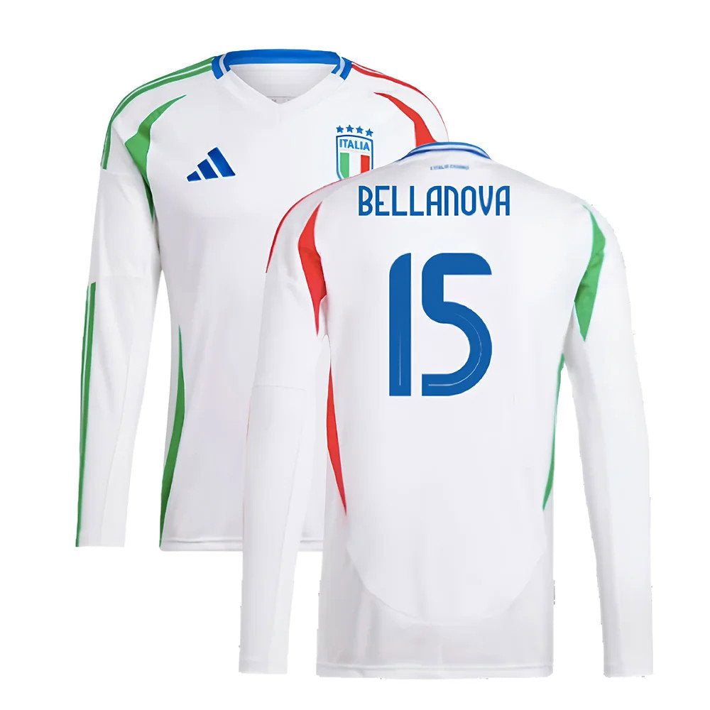 2024-2025 Italy Long Sleeve Away Shirt (BELLANOVA 15)_0