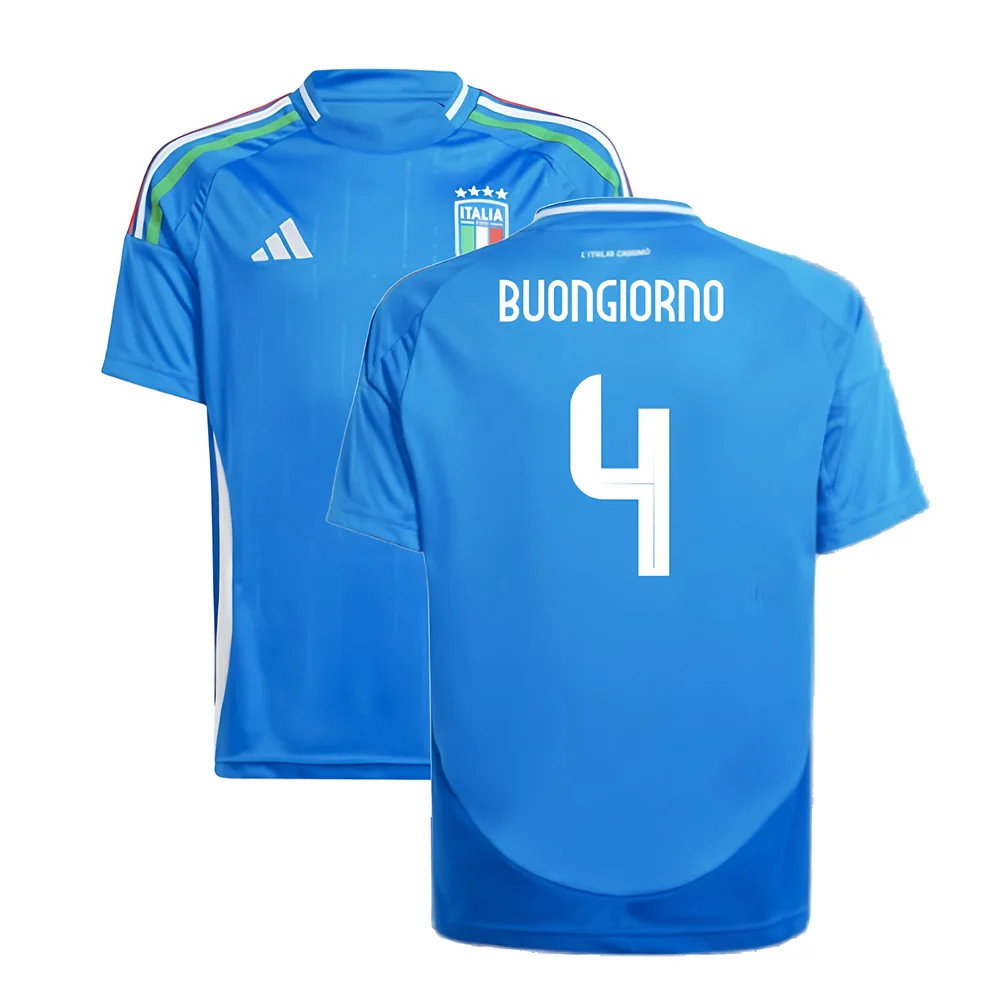 2024-2025 Italy Home Shirt (Kids) (BUONGIORNO 4)_0
