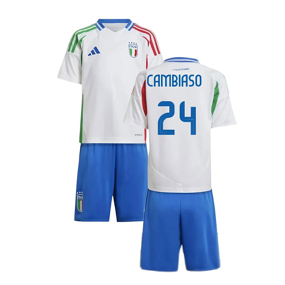 2024-2025 Italy Away Mini Kit (CAMBIASO 24)_0