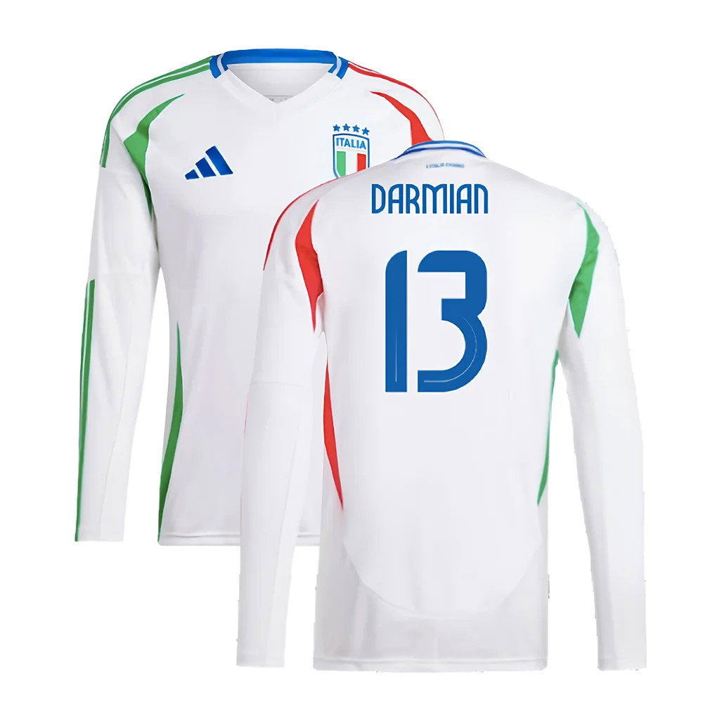 2024-2025 Italy Long Sleeve Away Shirt (DARMIAN 13)_0