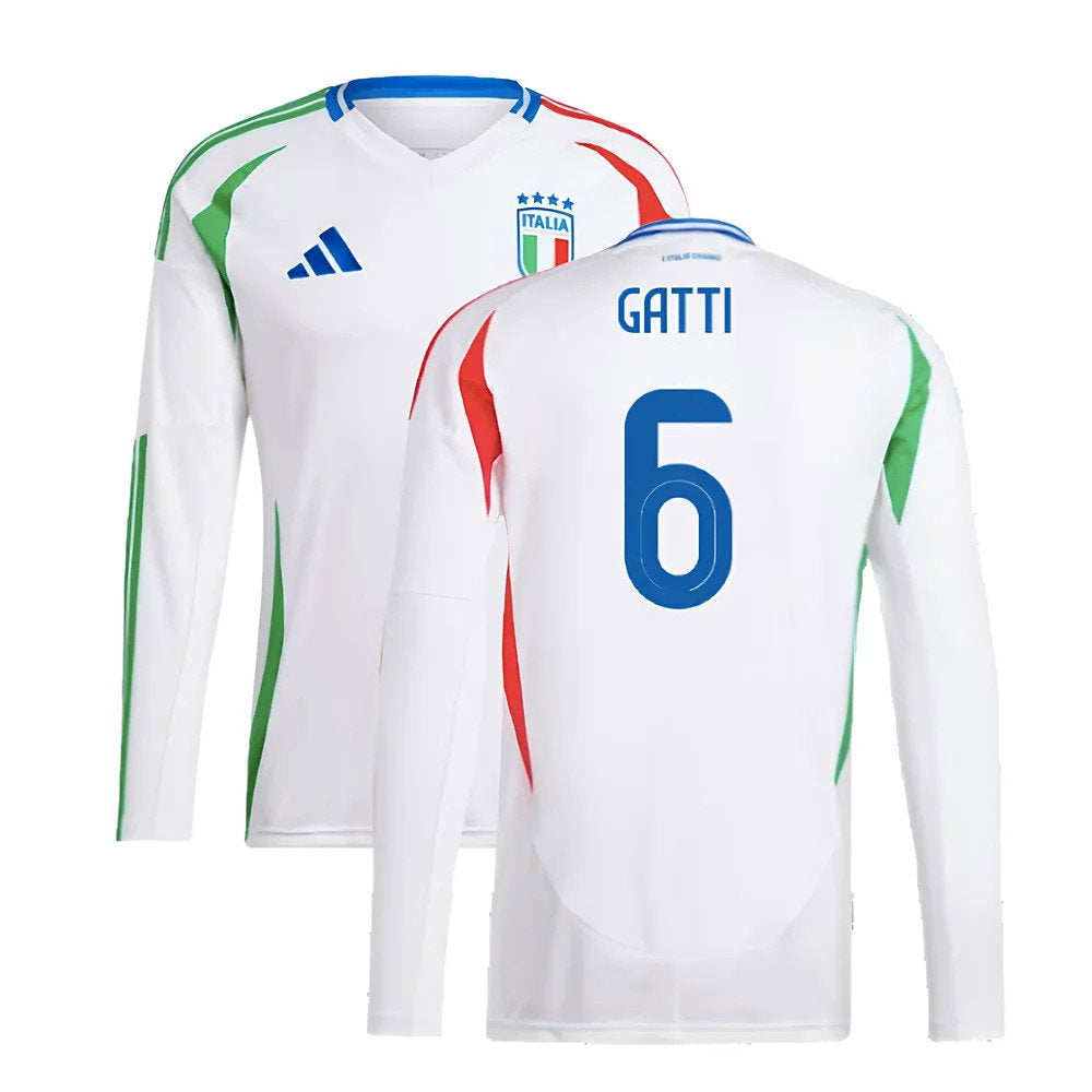 2024-2025 Italy Long Sleeve Away Shirt (GATTI 6)_0