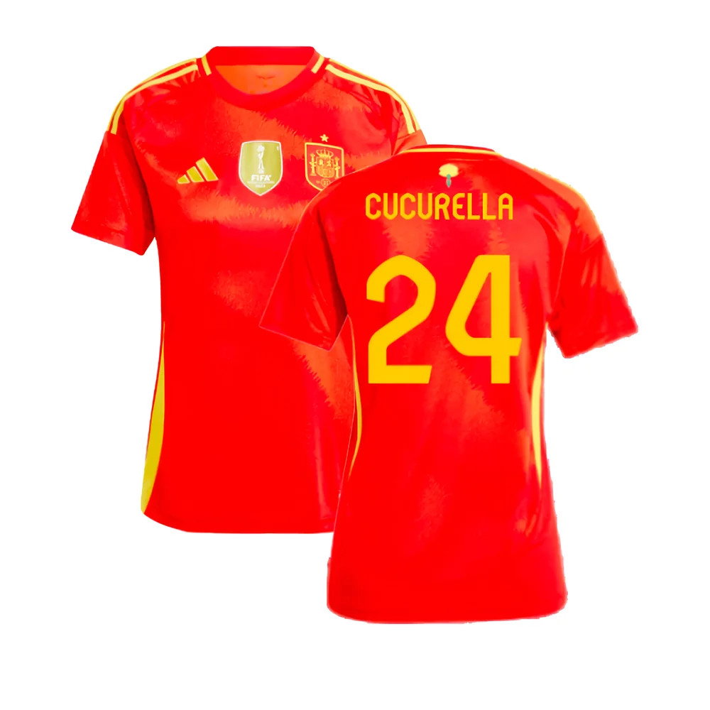 2024-2025 Spain Home Shirt (Ladies) (Cucurella 24)_0