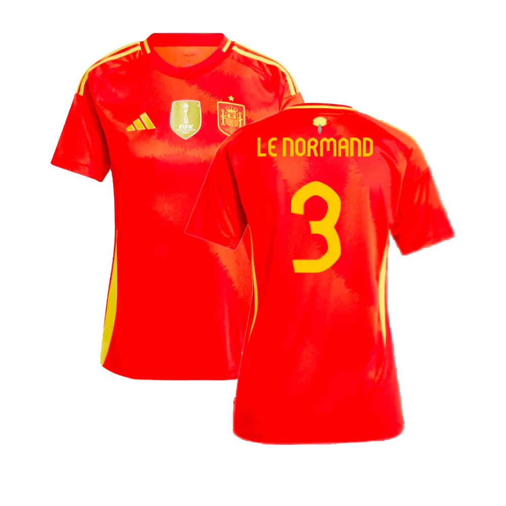 2024-2025 Spain Home Shirt (Ladies) (Le Normand 3)_0