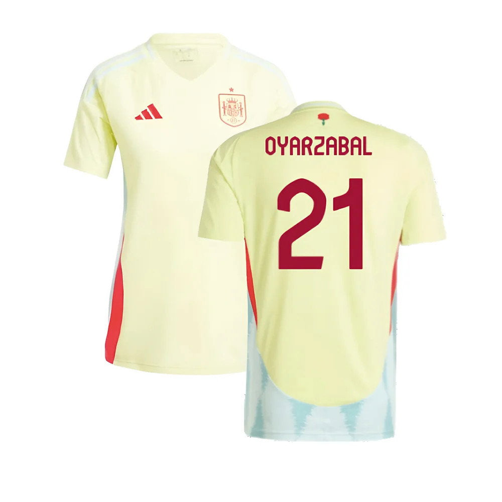 2024-2025 Spain Away Shirt (Ladies) (Oyarzabal 21)_0