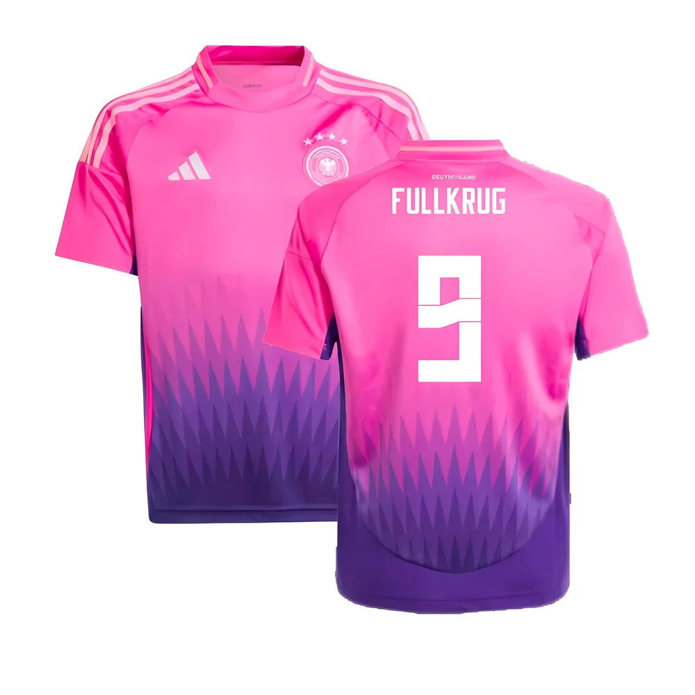 2024-2025 Germany Away Shirt (Kids) (Fullkrug 9)_0