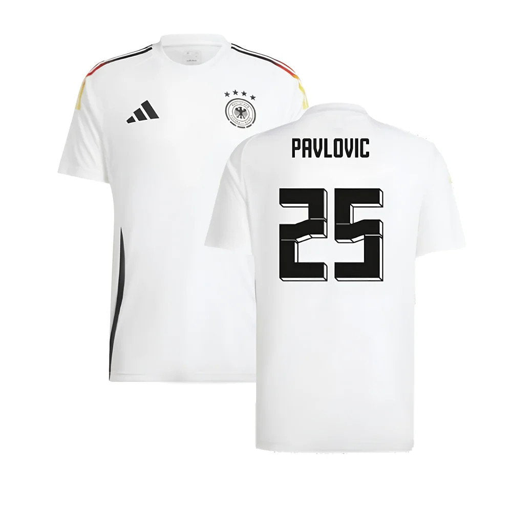 2024-2025 Germany Home Fan Shirt (Pavlovic 25)_0