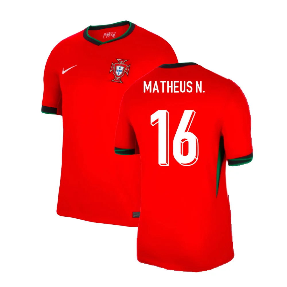 2024-2025 Portugal Home Shirt (Matheus N. 16)_0