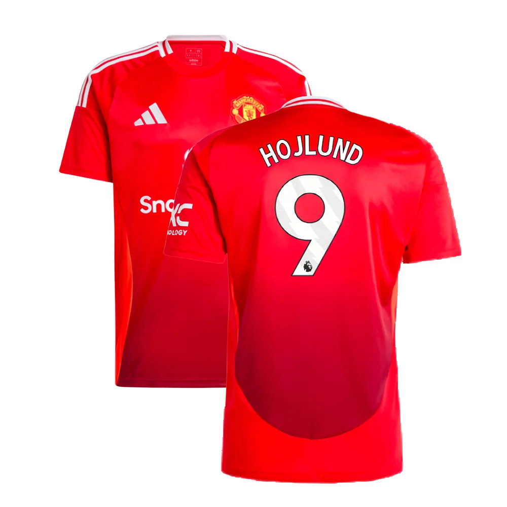 2024-2025 Man Utd Home Shirt (Hojlund 9)_0