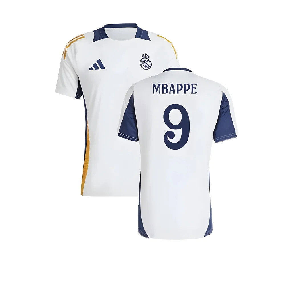 2024-2025 Real Madrid Training Shirt (White) (Mbappe 9)_0