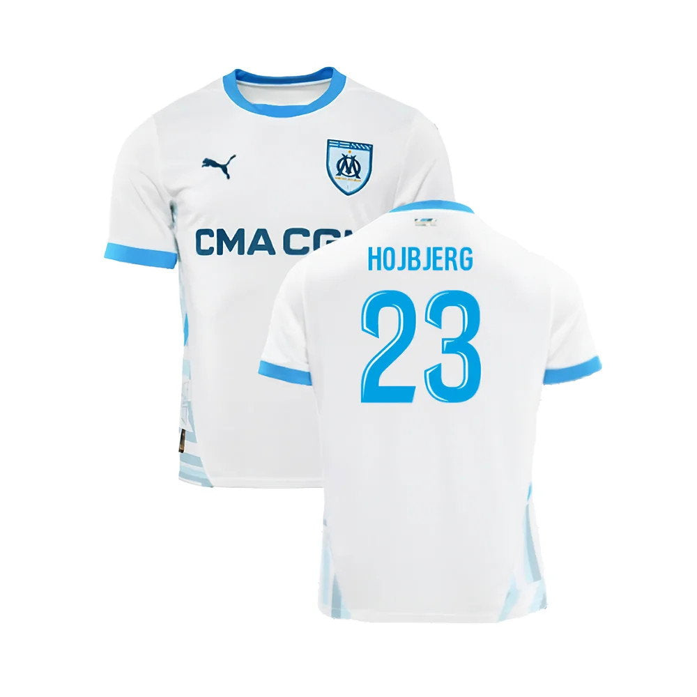 2024-2025 Marseille Home Shirt (Womens) (Hojbjerg 23)_0