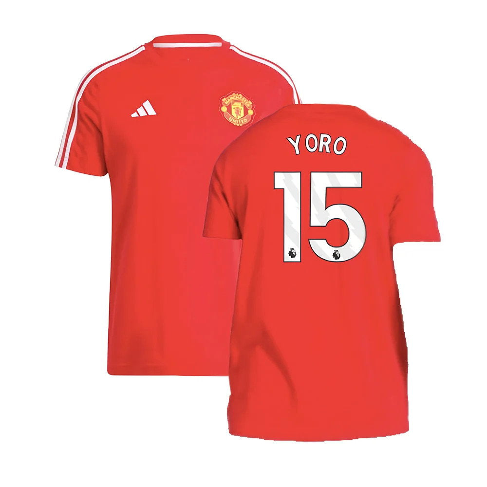 2024-2025 Man Utd DNA Tee (Red) (Yoro 15)_0