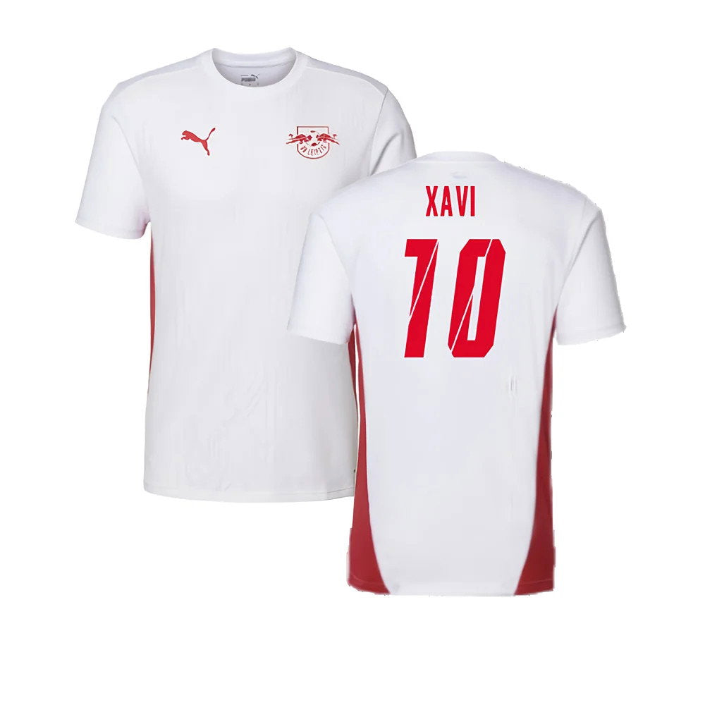 2024-2025 Red Bull Leipzig Training Shirt (White) (Xavi 10)_0