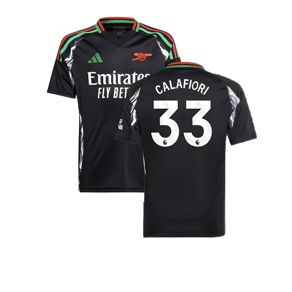 2024-2025 Arsenal Away Shirt (Kids) (Calafiori 33)_0